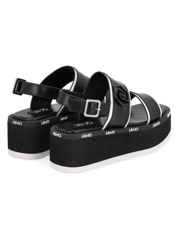 Liu Jo Leren sandalen zwart