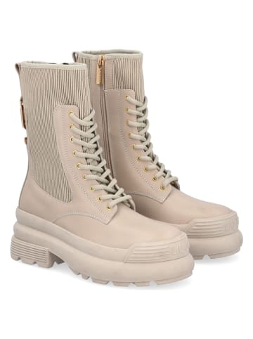 Liu Jo Leren boots taupe