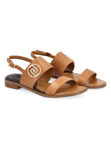 Liu Jo Leren sandalen lichtbruin