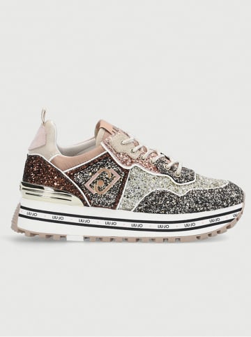 Liu Jo Sneakers in Gold/ Bunt