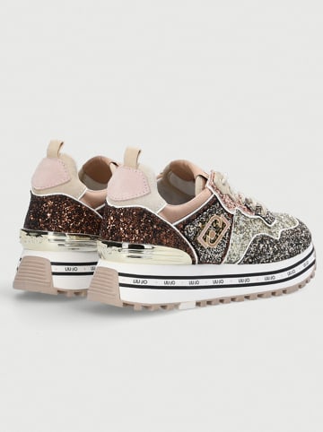 Liu Jo Sneakers in Gold/ Bunt
