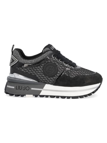 Liu Jo Sneakers zwart/zilverkleurig