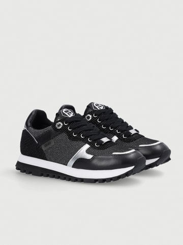 Liu Jo Sneakers in Schwarz/ Silber