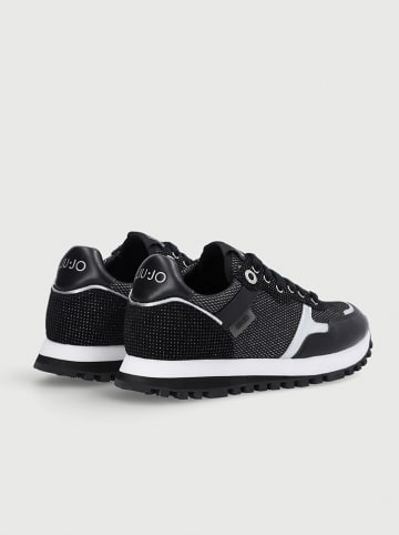 Liu Jo Sneakers zwart/zilverkleurig
