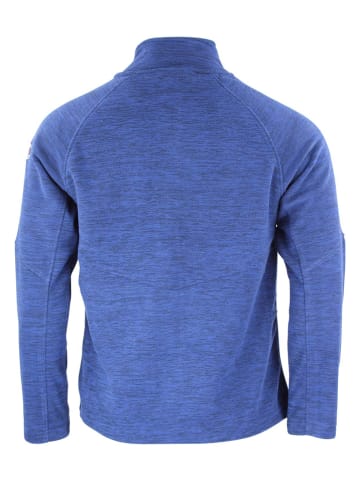 Peak Mountain Fleece vest "Croco" blauw