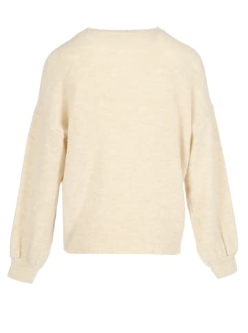 Mexx Sweter w kolorze kremowym