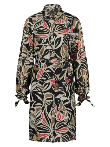 Tramontana Jurk zwart/beige/rood