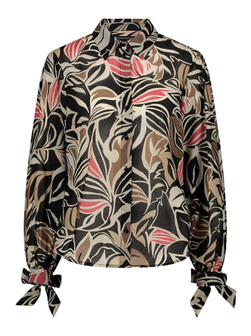 Tramontana Blouse zwart/beige/rood