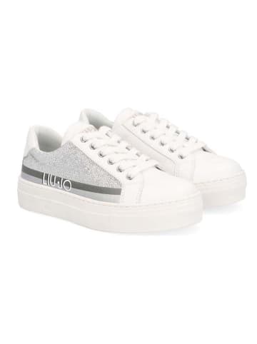 Liu Jo Sneakers wit/zilverkleurig