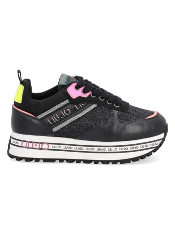 Liu Jo Sneakersy "Maxi Wonder" w kolorze czarnym