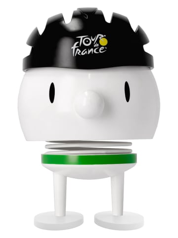Hoptimist Dekofigur "Tour de France Bumble M" in Weiß - (B)8,5 x (H)10,5 x (T)5,4 cm