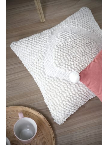 STOF France Kussen "Meriades" wit - (L)45 x (B)45 cm