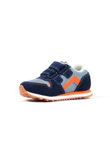 Richter Shoes Leren sneakers donkerblauw