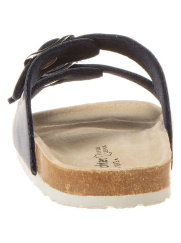 Richter Shoes Slippers donkerblauw