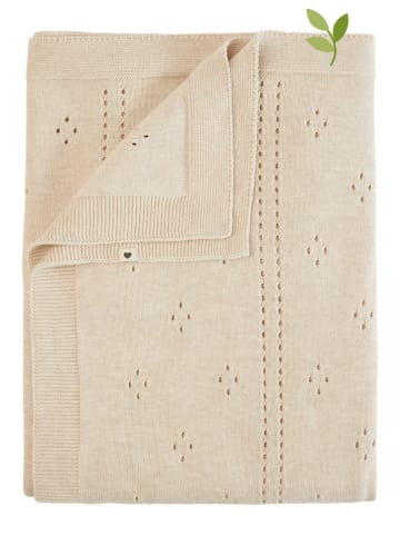 BIBS Kocyk w kolorze kremowym - 70 x 100 cm