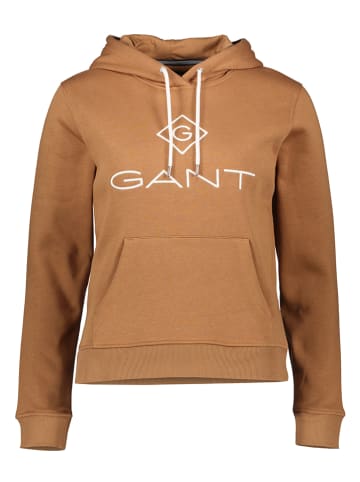 Gant Hoodie lichtbruin