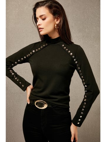 Milan Kiss Longsleeve zwart