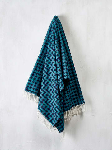 Cacharel textiles Plaid "Poule" in Blau