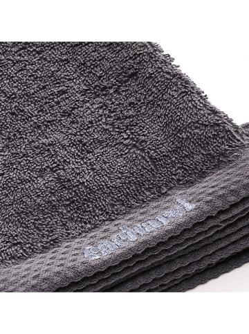 Cacharel textiles 4er-Set: Waschlappen in Anthrazit
