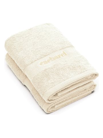 Cacharel Ręczniki (2 szt.) w kolorze kremowym dla gości