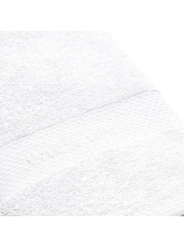 Cacharel 2-delige set: gastendoeken wit