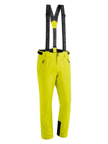 Maier Sports Spodnie narciarskie w kolorze jaskrawożółtym
