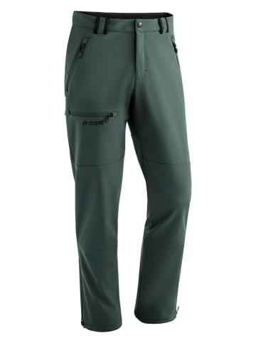 Maier Sports Softshellbroek groen