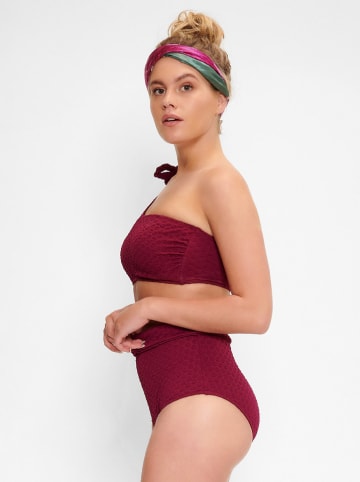 Linga Dore Biustonosz bikini w kolorze bordowym
