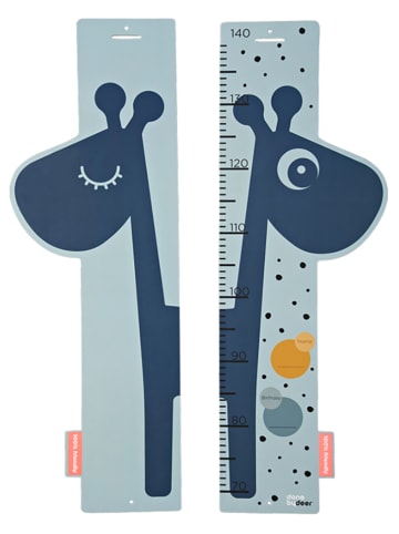 done by deer Messlatte "Raffi" in Hellblau/ Blau - (B)25,5 x (H)75 cm