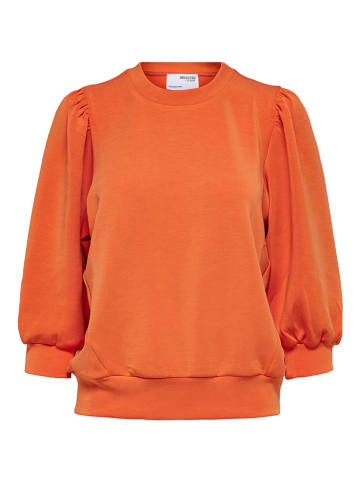 SELECTED FEMME Sweatshirt "Tenny" oranje