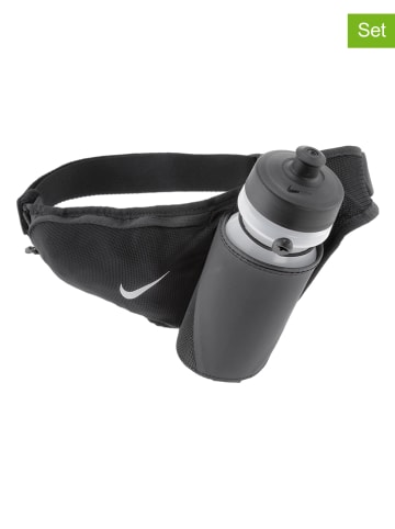 Nike 2-delige set: heuptastje en drinkfles zwart