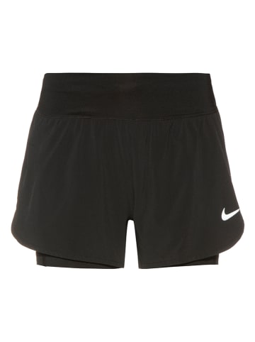 Nike Szorty sportowe 2w1 w kolorze czarnym