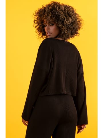 fobya Sweter w kolorze czarnym