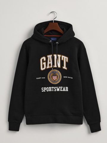 Gant Hoodie in Schwarz