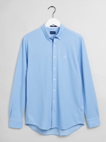 Gant Blouse - regular fit - lichtblauw
