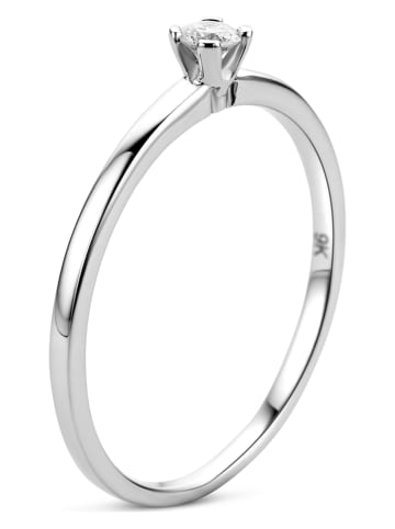 Revoni Weißgold-Ring mit Diamant