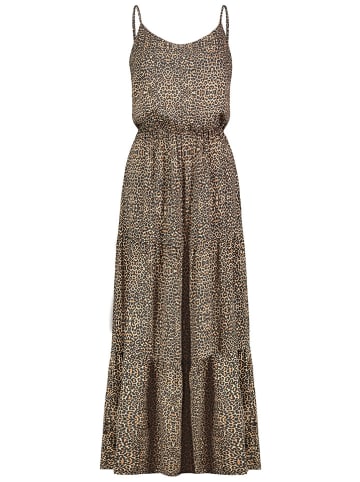 Sublevel Kleid in Braun/ Creme