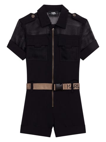 Karl Lagerfeld Kids Jumpsuit in Schwarz