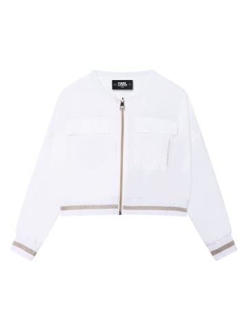 Karl Lagerfeld Kids Tussenjas wit