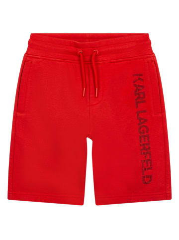 Karl Lagerfeld Kids Shorts in Rot