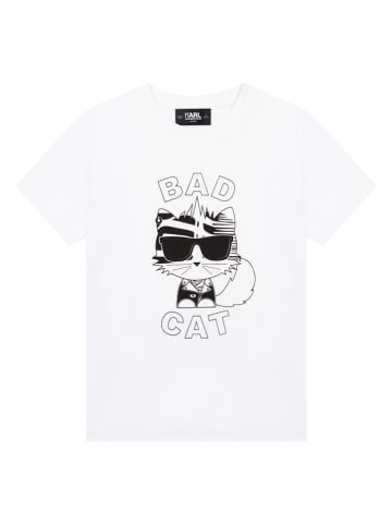 Karl Lagerfeld Kids Shirt wit