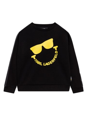 Karl Lagerfeld Kids Sweatshirt zwart