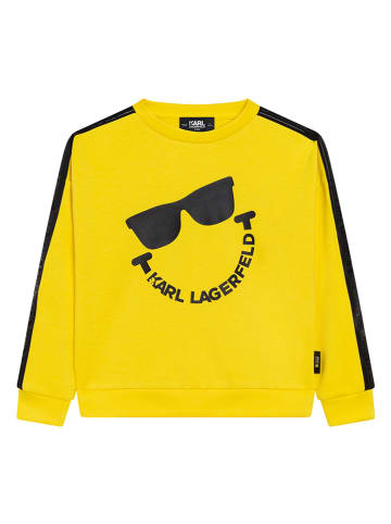 Karl Lagerfeld Kids Sweatshirt geel