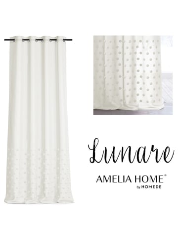 Amelia Home Vorhang in Creme - (B)140 x (H)270 cm