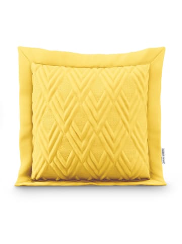 Amelia Home Poszewka w kolorze żółtym na poduszkę