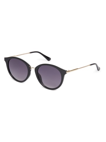 Karen Millen Damskie okulary przeciwsłoneczne w kolorze złoto-czarno-szarym