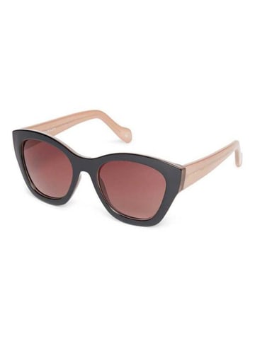 Karen Millen Damskie okulary przeciwsłoneczne w kolorze brązowo-beżowo-czarnym
