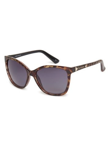 Karen Millen Dameszonnebril bruin/donkerblauw