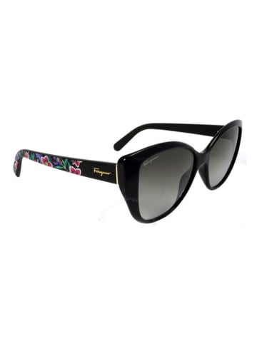 Salvatore Ferragamo Dameszonnebril zwart