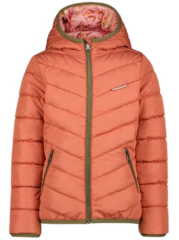 Vingino Dwustronna kurtka zimowa "Teley" w kolorze pomarańczowo-jasnoróżowym